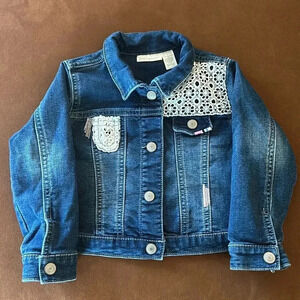 First Impressions Denim Jacket patchwork